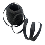 Maxbell 20m/Roll Raffia Paper Ribbon Gift Package String Scrapbooking black