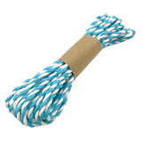 Maxbell 5 Meters Paper Cord Craft Rope Twine String for Gift Wrapping Blue
