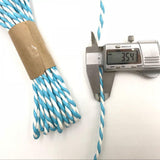 Maxbell 5 Meters Paper Cord Craft Rope Twine String for Gift Wrapping Blue