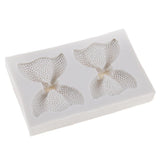 Maxbell Small Bow Bowknot Silicone Mold Sugar Craft DIY Fondant Cake Decorating Clay Homemade Crafts