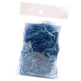 Metallic Shred Filler Fine Cut Gift Wrapping and Basket Filling Light Blue