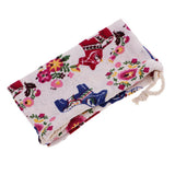 Max Cotton Linen Drawstring Sack Pouch Burlap Jute Storage Bag Wedding Gift Bag