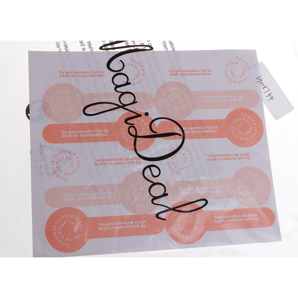 Maxbell 10 Sheet Lollipop Sealing Sticker Hand Made Adhesive Label Stickers Seals