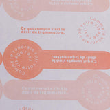 Maxbell 10 Sheet Lollipop Sealing Sticker Hand Made Adhesive Label Stickers Seals