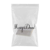 Maxbell 100 Pieces Plastic Biscuit Cookie Packaging Bags Candy Sealing Bag 9x11.5cm