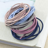 Maxbell 5 Meters Elastic Rubber Hair Band for DIY Hair Accessories 2.5mm Wide Nude