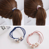 Maxbell 5 Meters Elastic Rubber Hair Band for DIY Hair Accessories 2.5mm Wide Nude