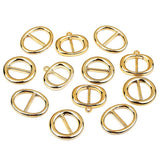 Maxbell 50 Pcs Fashion Scarf Clip Ring Twilly Neckerchief Twist Scarf Ring  22 mm