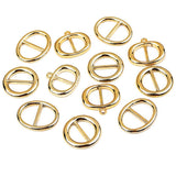 Maxbell 50 Pcs Fashion Scarf Clip Ring Twilly Neckerchief Twist Scarf Ring  22 mm