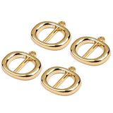 Maxbell 50 Pcs Fashion Scarf Clip Ring Twilly Neckerchief Twist Scarf Ring  22 mm