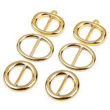 Maxbell 50 Pcs Fashion Scarf Clip Ring Twilly Neckerchief Twist Scarf Ring  20 x 25 mm