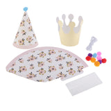 Maxbell DIY Paper Crowns Set Kids Children Birthday Party Hats Fun Game Decorations