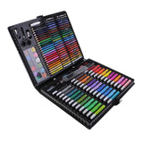 Maxbell 150 Pieces Art Set Childrens/Kids Colouring Drawing Painting Arts & Crafts Case Water Color Pen Colored Pencils Crayon Oil Pastel Paint Brush Drawing Tool Art School Stationery set - Aladdin Shoppers
