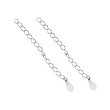 Max 2 Pieces Sterling Silver Bracelet Anklet Chain Jewelry Making Sliver 5cm