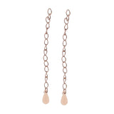 Max 2 Pieces Sterling Silver Bracelet Anklet Chain Jewelry Making Rose Gold 5cm