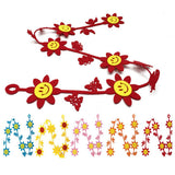 Maxbell 20 Pieces Bubble Smile Flower Wall Decoration Foam Flower Stickers 7 cm