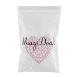 Maxbell DIY Heart Shape Non-woven Foam Hanging Wall Decor for Home Kindergarten Pink