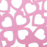 Maxbell DIY Heart Shape Non-woven Foam Hanging Wall Decor for Home Kindergarten Pink