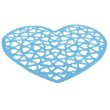 Maxbell DIY Heart Shape Non-woven Foam Hanging Wall Decor for Home Kindergarten Blue