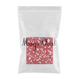 Maxbell 33mm Square Wall Hangings Decoration Foam Crafts Home Classroom Decor Red