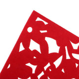 Maxbell 33mm Square Wall Hangings Decoration Foam Crafts Home Classroom Decor Red