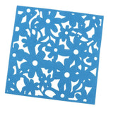 Maxbell 33mm Square Wall Hangings Decoration Foam Crafts Home Classroom Decor Blue
