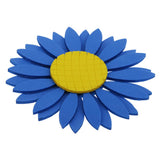 Maxbell 10 Pieces 3D Colorful Foam Sunflower Handcraft Educational Sticker Decals