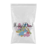 Maxbell 50 Pcs Heart Shape Self Adhesive  Foam Glitter Stickers for Kids Crafts