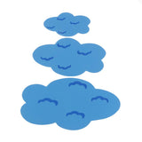 Maxbell 6 Pcs Lovely EVA Foam Clouds Wall Sticker for Kid Children's Room Decoration