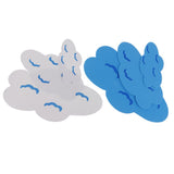 Maxbell 6 Pcs Lovely EVA Foam Clouds Wall Sticker for Kid Children's Room Decoration