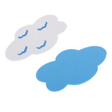 Maxbell 6 Pcs Lovely EVA Foam Clouds Wall Sticker for Kid Children's Room Decoration
