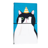 Maxbell PU Leather Cover Travel Notebook Travel Journal Diary Note Book Cat