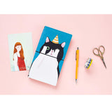 Maxbell PU Leather Cover Travel Notebook Travel Journal Diary Note Book Cat