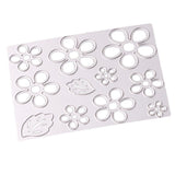 Metal Cutting Dies Flowers Stencils DIY Scrapbooking Die Cuts Album Paper Cards Decor Crafts Embossing Templates Handmade Gifts Home Decorations fit for Paper, Cardstock, Chipboard, Specialty Paper - Aladdin Shoppers