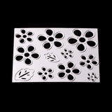 Metal Cutting Dies Flowers Stencils DIY Scrapbooking Die Cuts Album Paper Cards Decor Crafts Embossing Templates Handmade Gifts Home Decorations fit for Paper, Cardstock, Chipboard, Specialty Paper - Aladdin Shoppers