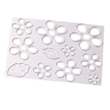 Metal Cutting Dies Flowers Stencils DIY Scrapbooking Die Cuts Album Paper Cards Decor Crafts Embossing Templates Handmade Gifts Home Decorations fit for Paper, Cardstock, Chipboard, Specialty Paper - Aladdin Shoppers
