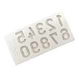 Maxbell Numbers Letters Silicone Fondant Cake Mold Cake Decorating Mould Numbers 1
