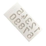 Maxbell Numbers Letters Silicone Fondant Cake Mold Cake Decorating Mould Numbers 1