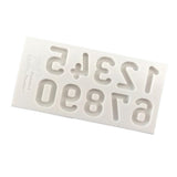 Maxbell Numbers Letters Silicone Fondant Cake Mold Cake Decorating Mould Numbers 1