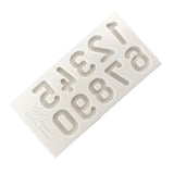 Maxbell Numbers Letters Silicone Fondant Cake Mold Cake Decorating Mould Numbers 1