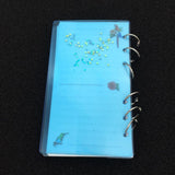 Maxbell DIY Notebook Silicone Molds ,Paper Core ,Crossed Buckle for Making Craft A5