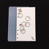 Maxbell DIY Notebook Silicone Molds ,Paper Core ,Crossed Buckle for Making Craft A5