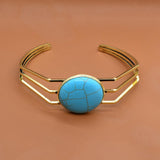 Maxbell 2 Pieces 25mm Bangle Base Bracelet Blanks Findings Tray Setting retro bronze