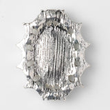 Maxbell 5 Pieces Vintage Alloy Rhinestone Crystal Flower Buttons Embellishments #2