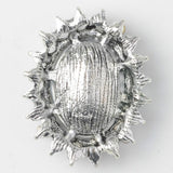 Maxbell 5 Pieces Vintage Alloy Rhinestone Crystal Flower Buttons Embellishments #5