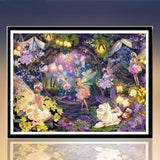 Maxbell DIY Diamond Painting Crystal Embroidery Cross Stitch 45x35cm Buttfly elf