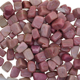 Maxbell 1 lb/450g Tumbled Stones Turquoise Agate Gemstone Jewelry Making Pink