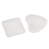 Maxbell 2 Pieces Square Heart Silicone Domed Cabochon Mould for Resin Jewelry Making