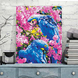Maxbell DIY Paint By Numbers Kit Canvas Painting Oil Painting Home Decor Animals #5