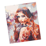 Maxbell DIY Paint By Numbers Kit Canvas Painting Oil Painting Home Decor Figure #1